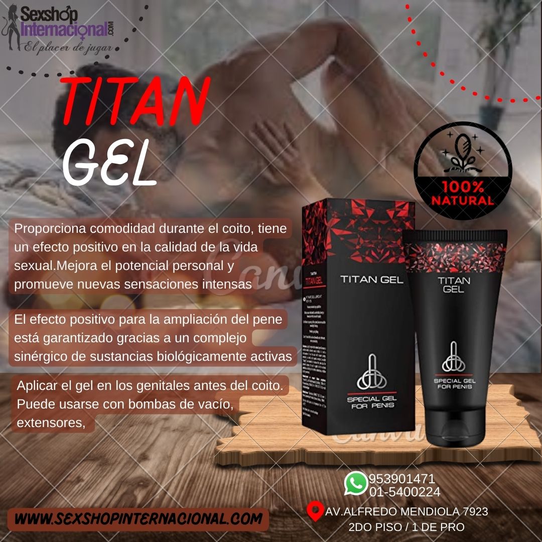 TITAN GEL AGRANDAMIENTO DEL PENE